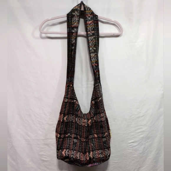 SOLD Women's Southwestern Floral Embroidery Boho Crossbody Bag - Picture 6 of 8